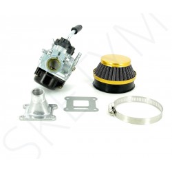 Kit carburateur 15mm - filtre or